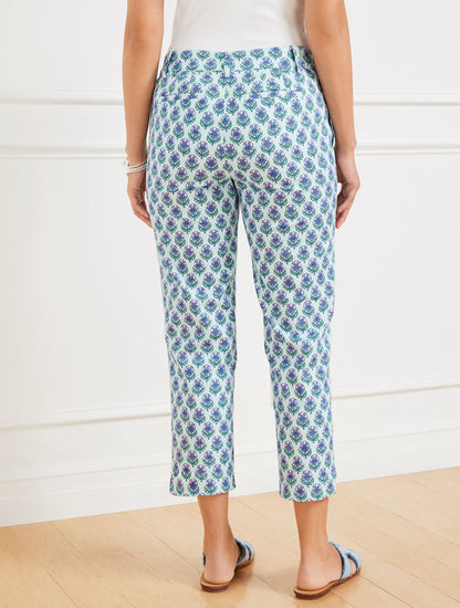 PERFECT CROPS - WOODBLOCK BUD | Talbots