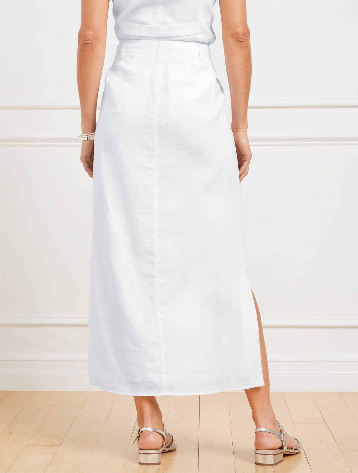 CLASSIC LINEN TROUSER SKIRT | Talbots