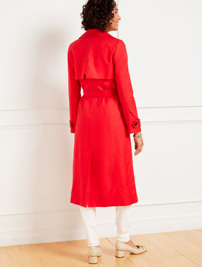 BELTED TRENCH COAT | Talbots