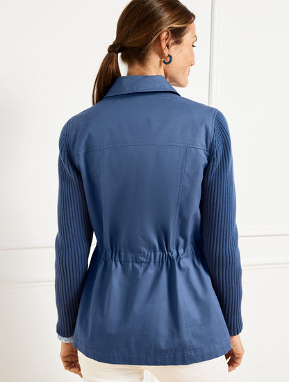 SWEATER SLEEVE JACKET | Talbots