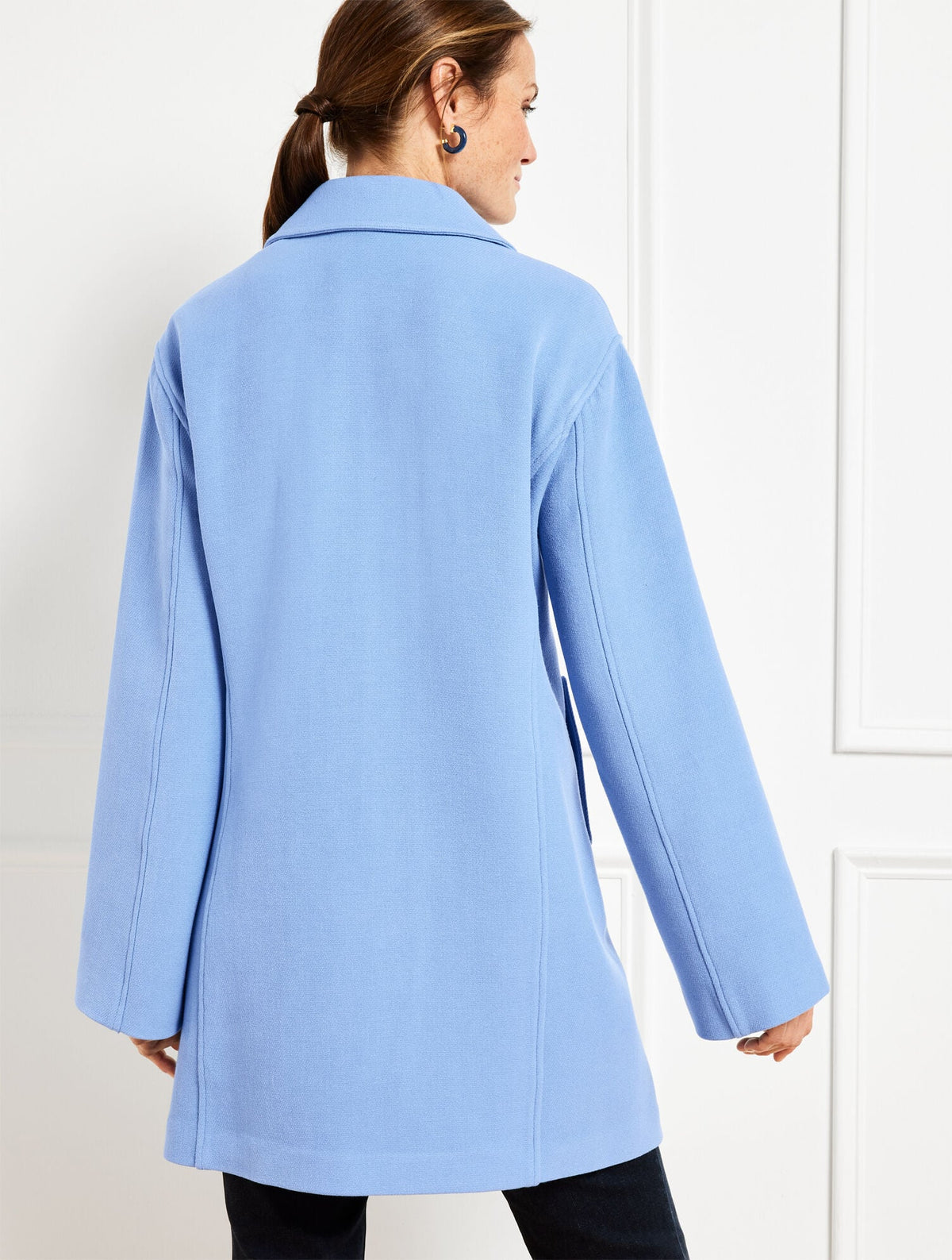 KNIT A-LINE COAT | Talbots