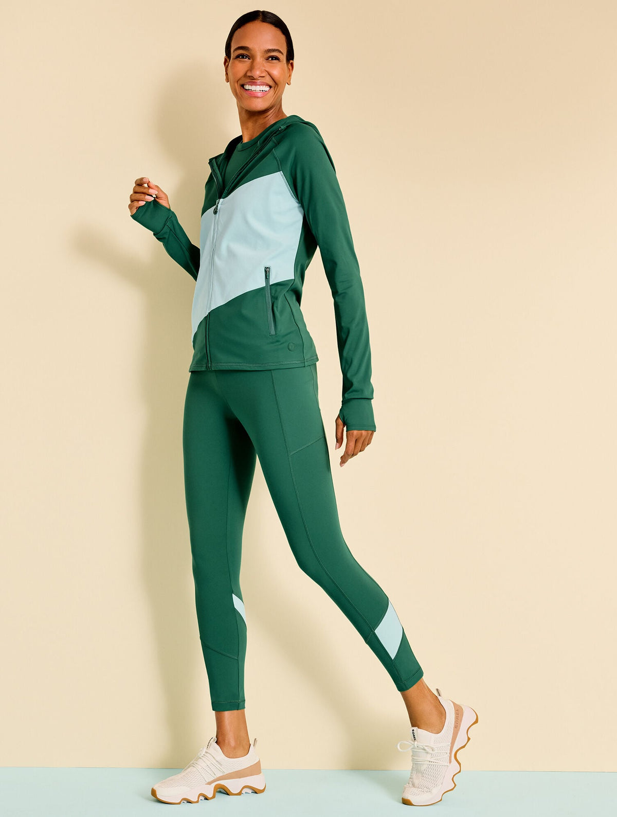 PERFORMANCE INTERLOCK JACKET - DIAGONAL | Talbots
