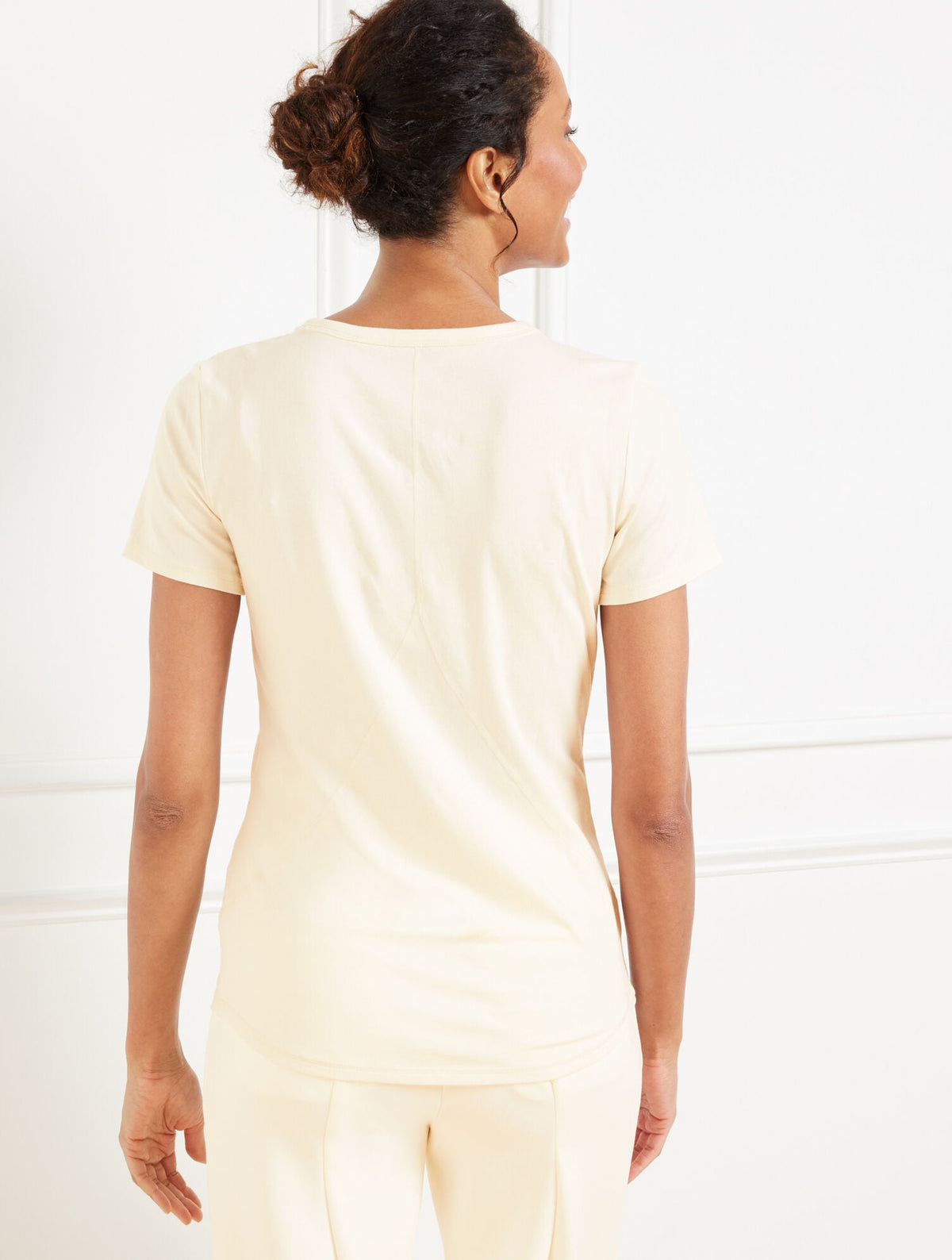 SUPERSOFT JERSEY SHORT SLEEVE TEE | Talbots