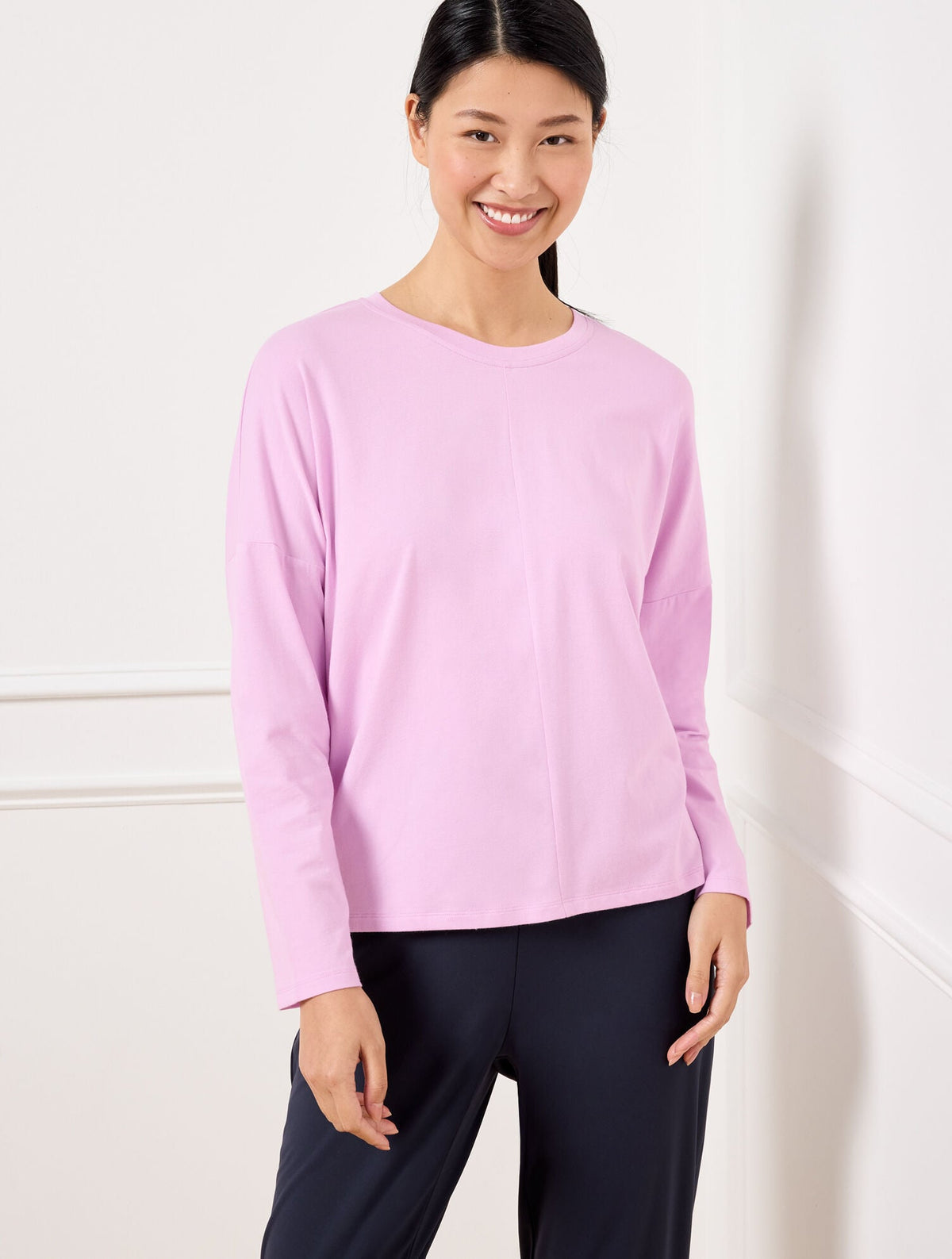 SUPERSOFT JERSEY BOXY TEE | Talbots