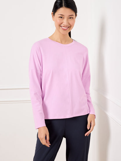 SUPERSOFT JERSEY BOXY TEE | Talbots