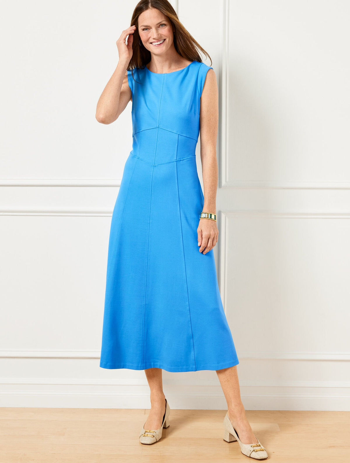 PONTE MIDI DRESS | Talbots