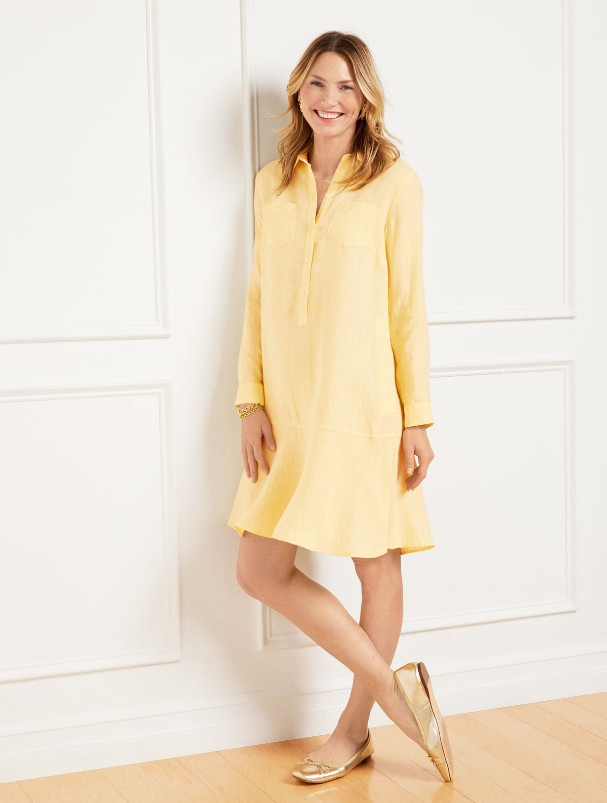 LINEN SHIRTDRESS | Talbots