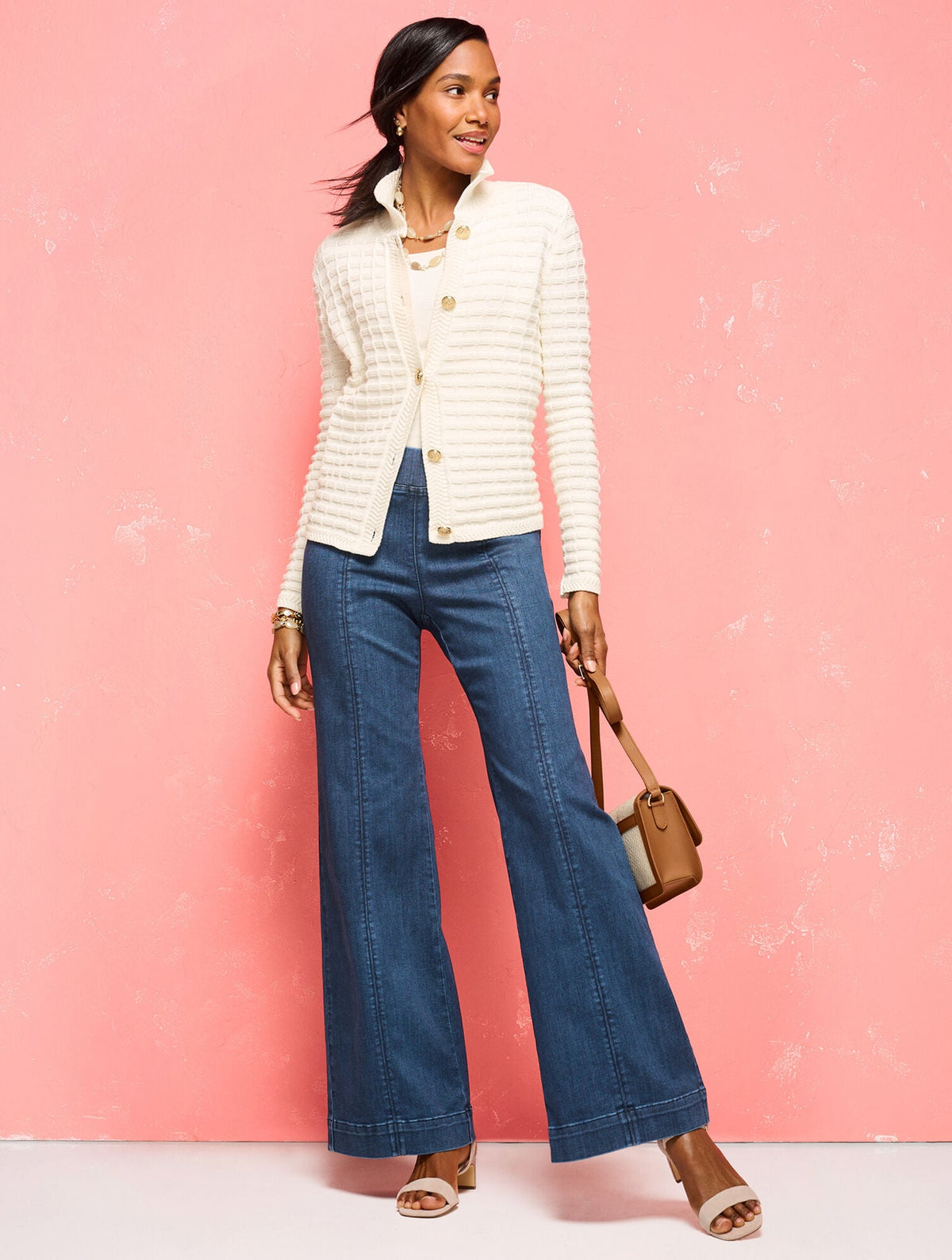 CAYDEN SUEDE BLOCK HEEL SANDALS | Talbots