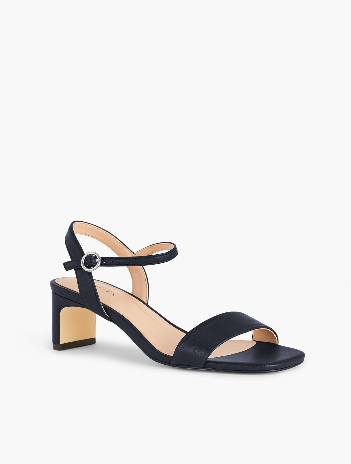CAYDEN NAPPA BLOCK HEEL SANDALS | Talbots