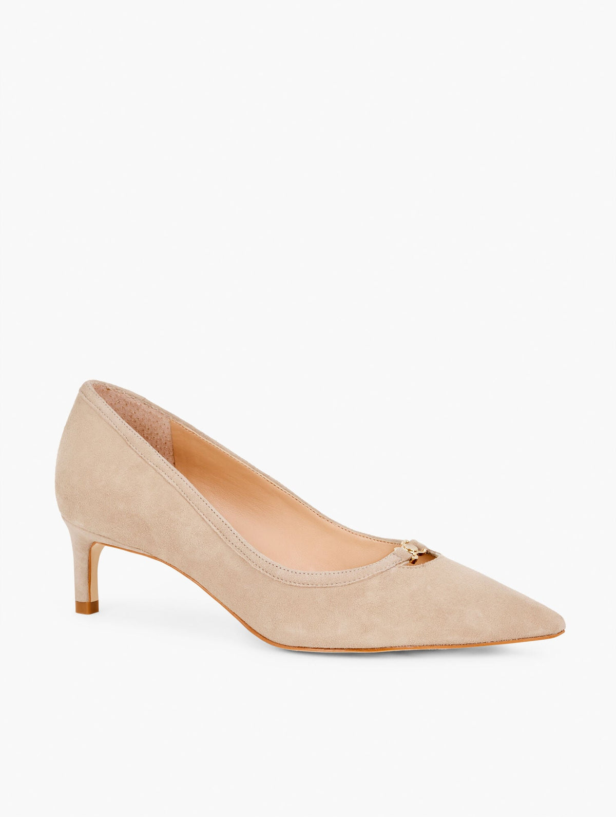 ELENA SUEDE POINTED TOE PUMPS | Talbots