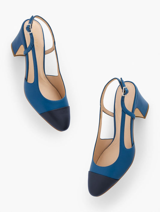 IRENE NAPPA SLINGBACK PUMPS | Talbots