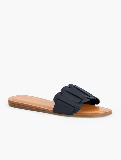 KAIA VACHETTA DEMI WEDGE SLIDES | Talbots