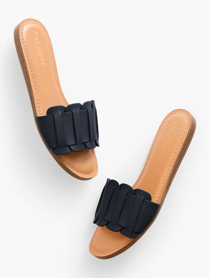 KAIA VACHETTA DEMI WEDGE SLIDES | Talbots