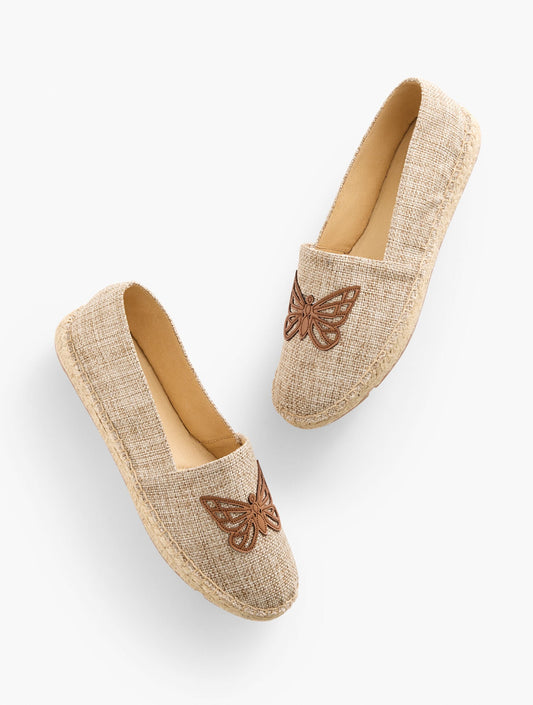 IZZY BUTTERFLY ESPADRILLE FLATS | Talbots
