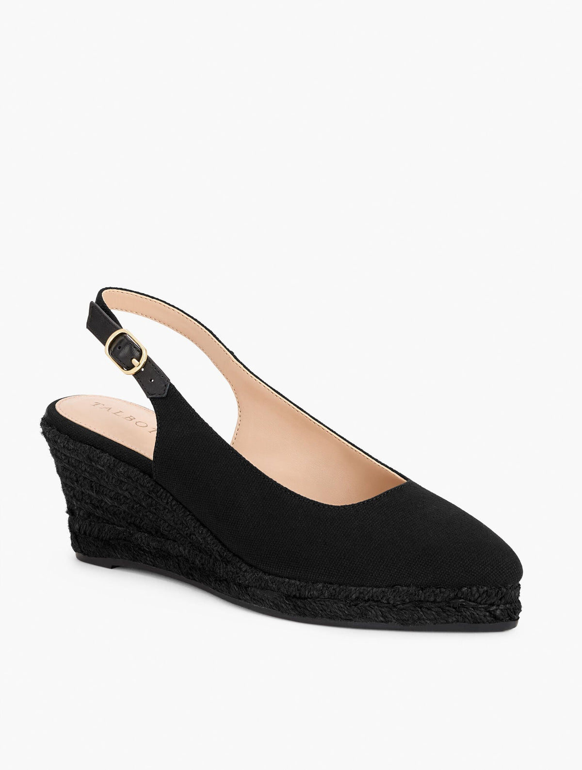 VIVI CANVAS SLINGBACK ESPADRILLE WEDGES | Talbots