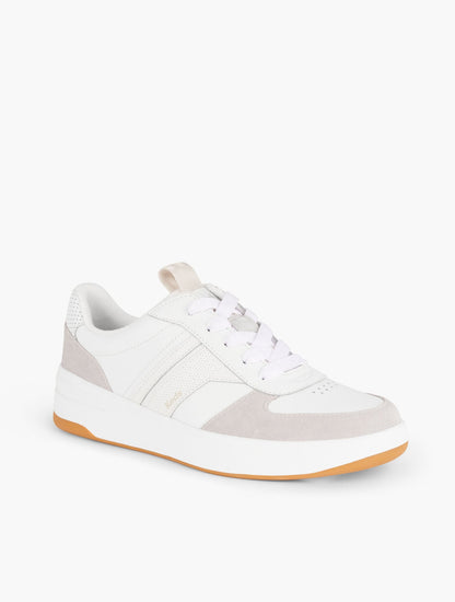 KEDS® COURT II LEATHER SUEDE SNEAKERS | Talbots