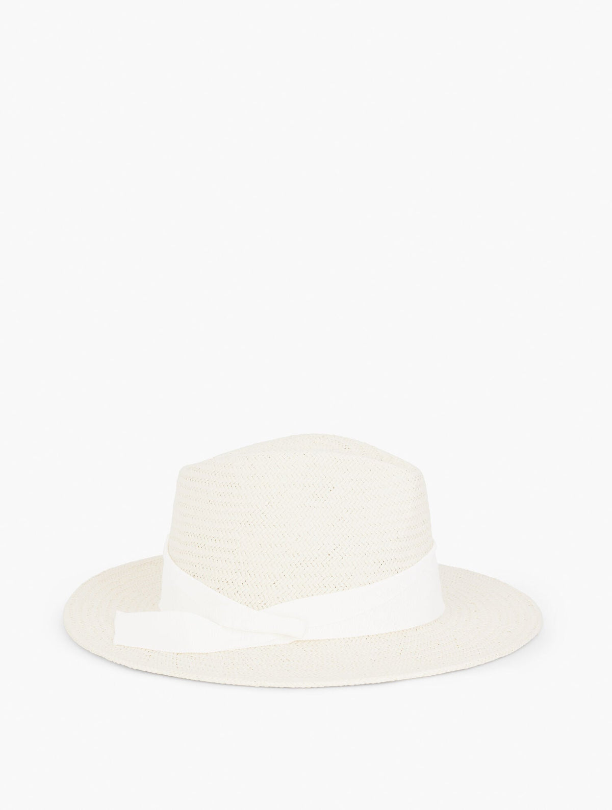 REFINED STRAW FEDORA | Talbots