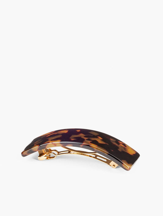 TORTOISESHELL WIDE BARRETTE | Talbots