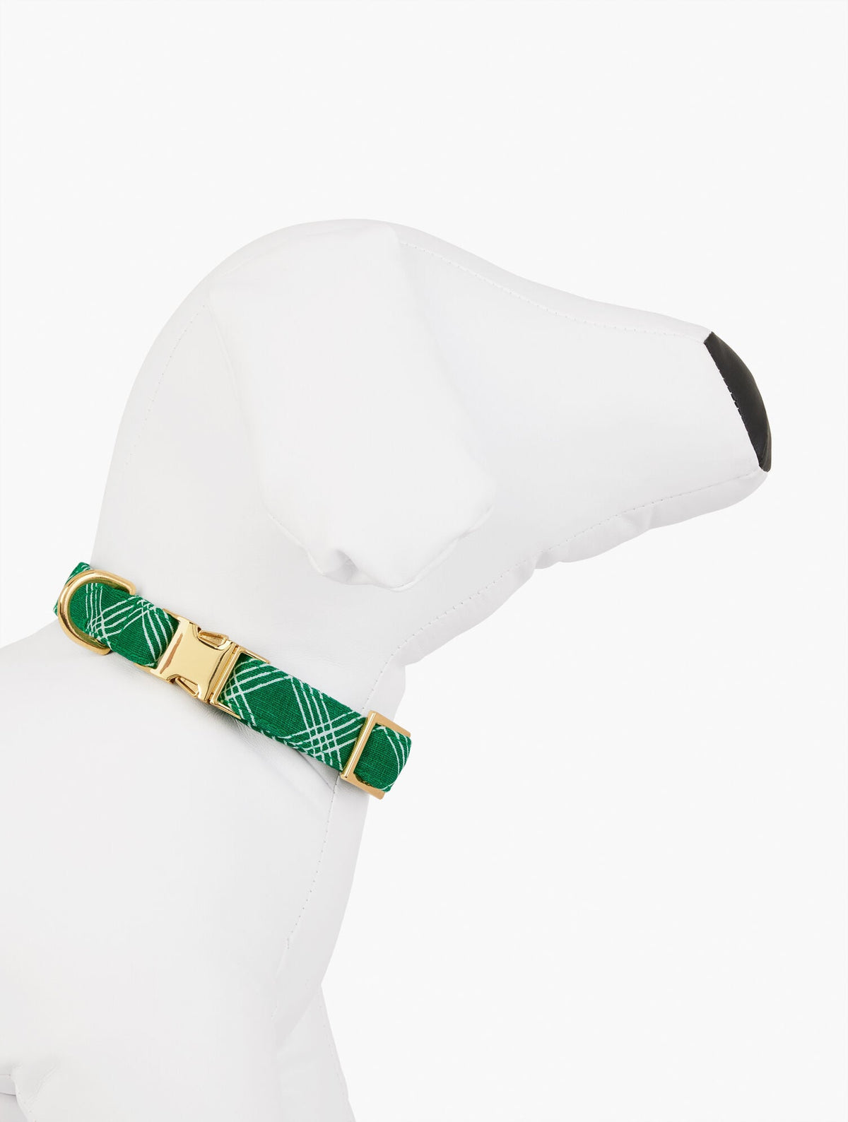 THE FOGGY DOG EMERALD PLAID DOG COLLAR | Talbots