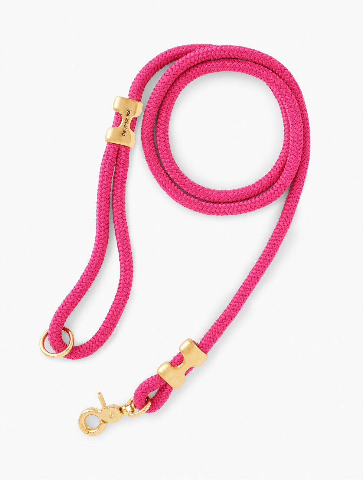 THE FOGGY DOG HOT PINK MARINE ROPE DOG LEASH | Talbots