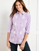 WHITE/DEEP LAVENDER