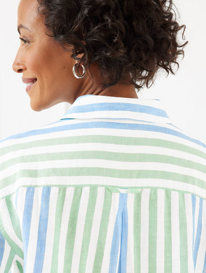 LINEN SHIRT - PLAYFUL STRIPE | Talbots