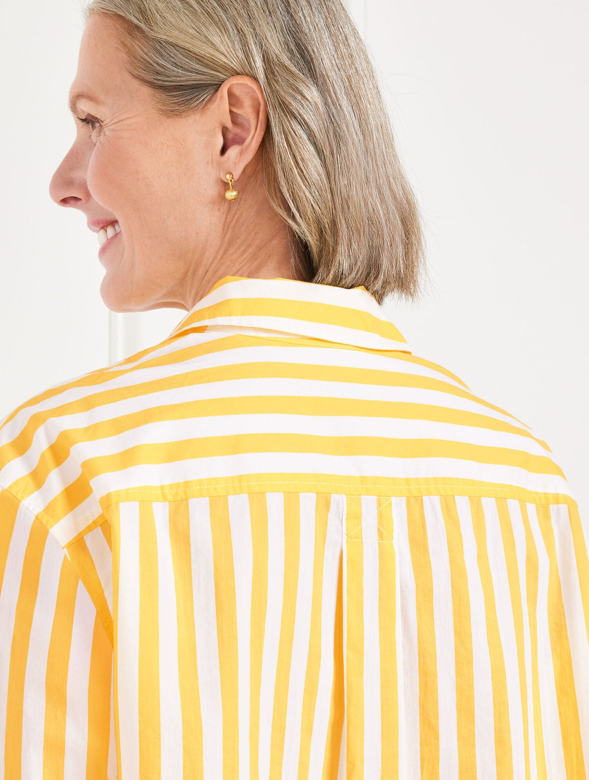 SHORT SHIRT - GARDEN STRIPE | Talbots