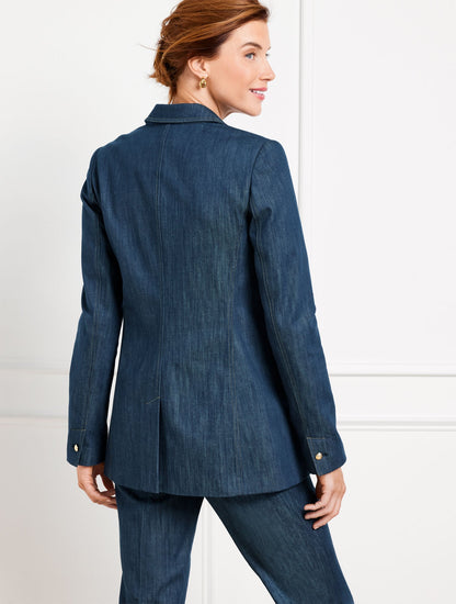 REFINED DENIM JACKET | Talbots
