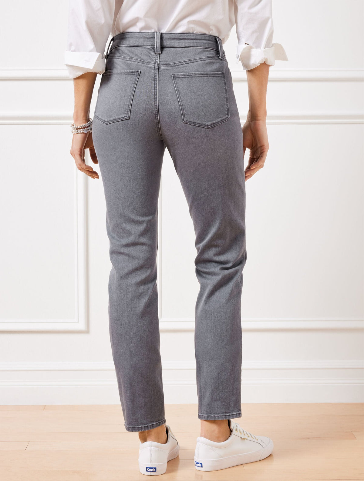 SLIM ANKLE JEANS - STANTON WASH | Talbots