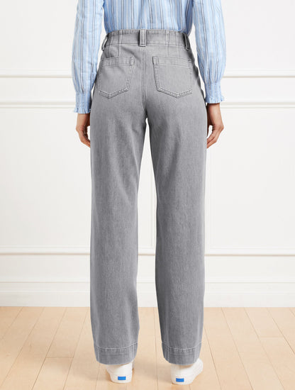 CLASSIC JEAN TROUSERS - STERLING WASH | Talbots