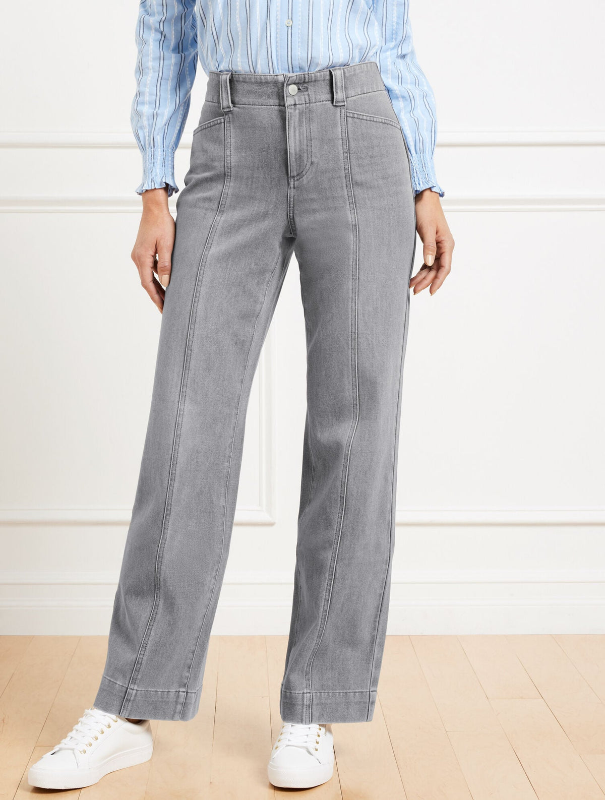 CLASSIC JEAN TROUSERS - STERLING WASH | Talbots