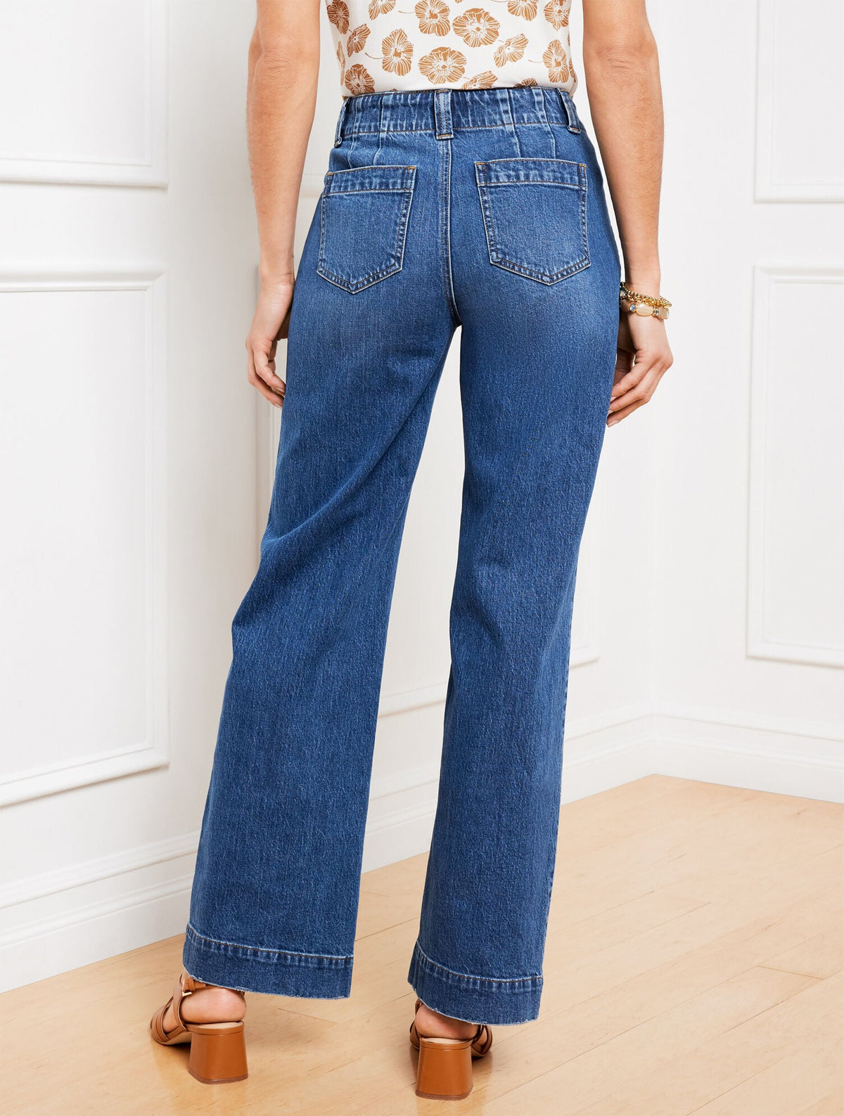 CLASSIC TROUSER JEANS - KINNEY WASH | Talbots