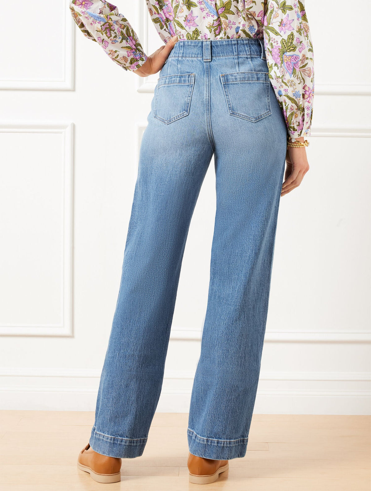 CLASSIC JEAN TROUSERS - RENWICK WASH | Talbots