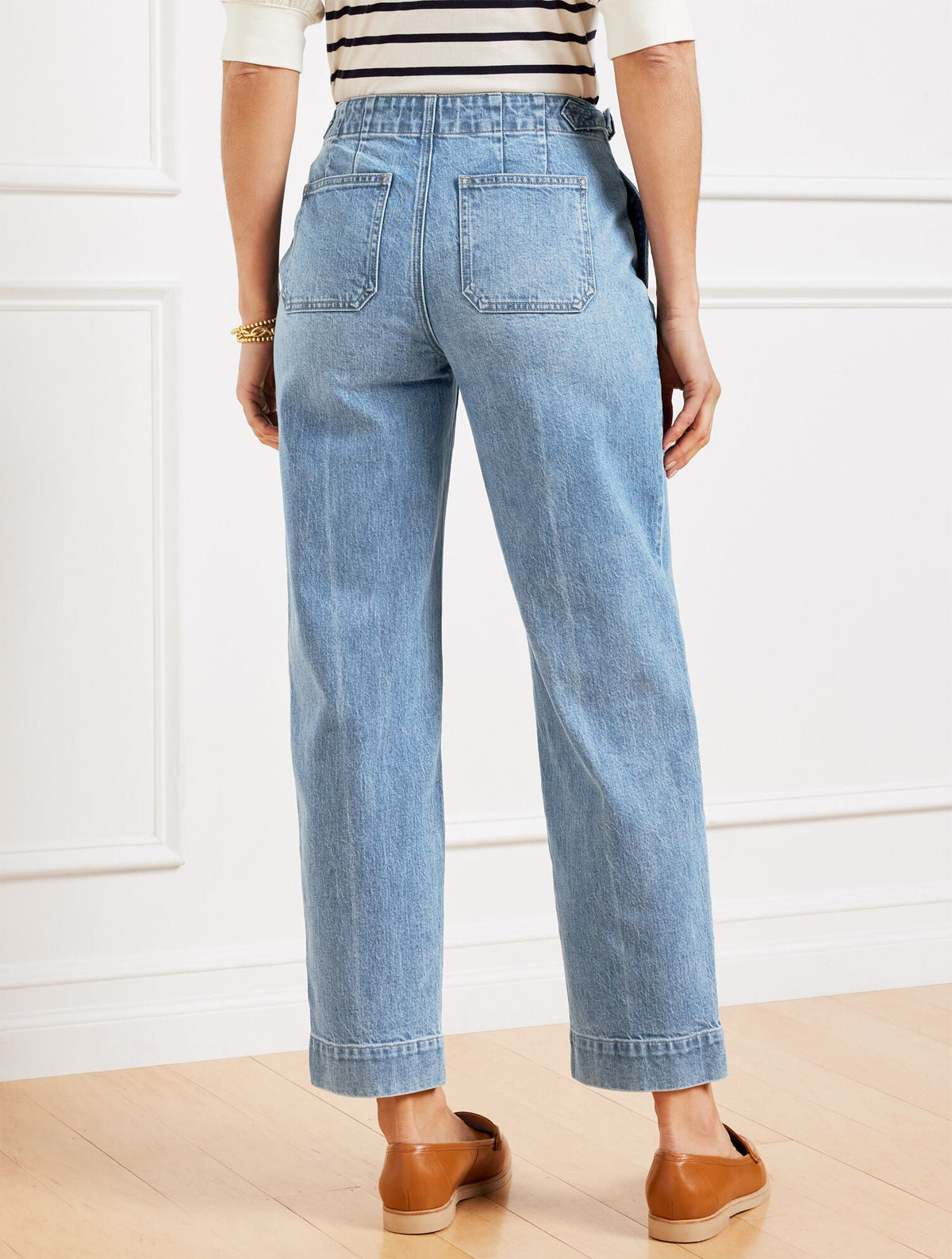 STRAIGHT ANKLE JEANS - BLAIRE WASH | Talbots