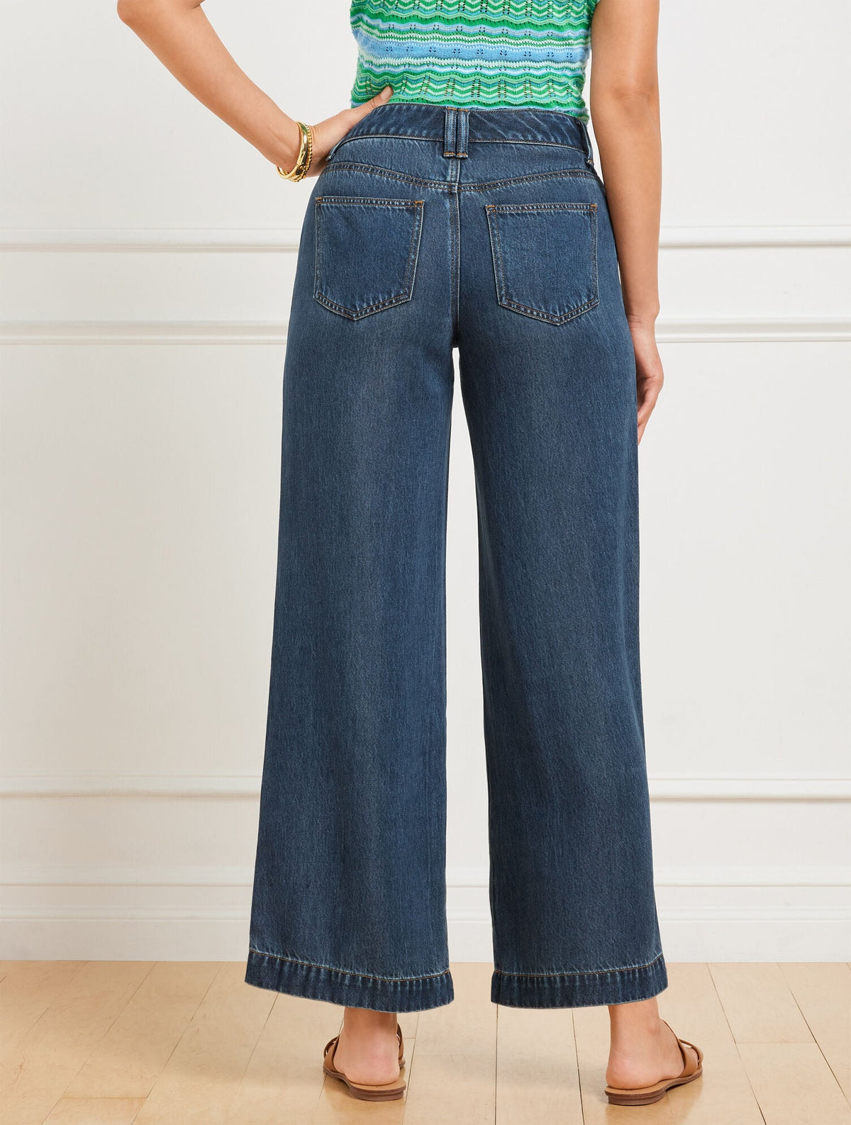 CLASSIC JEAN TROUSERS - MARLOWE WASH | Talbots