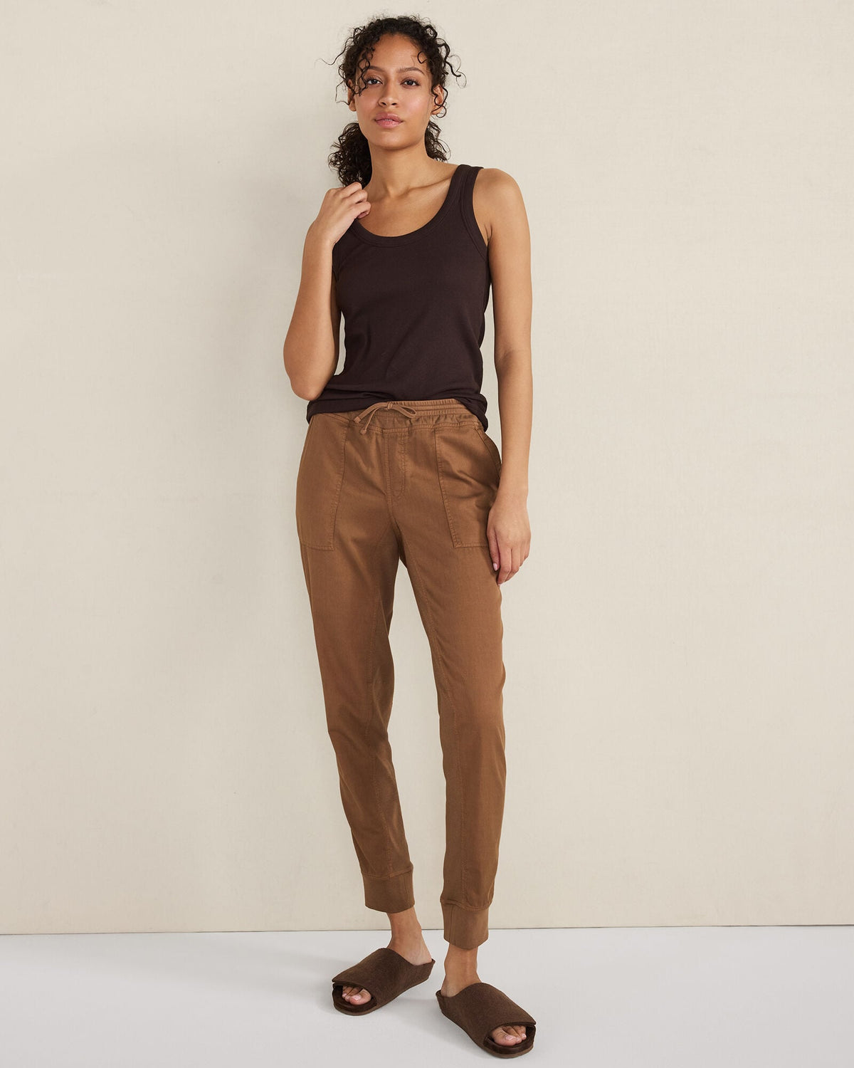 THE EFFORTLESS TWILL JOGGER | Talbots