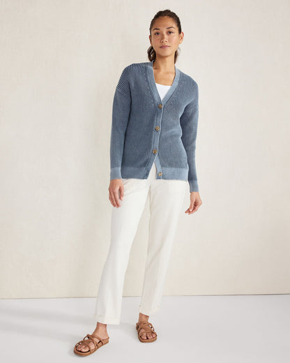 ORGANIC COTTON TERRY PANTS | Talbots