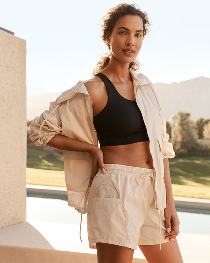 CRINKLE NYLON HIKING SHORTS | Talbots
