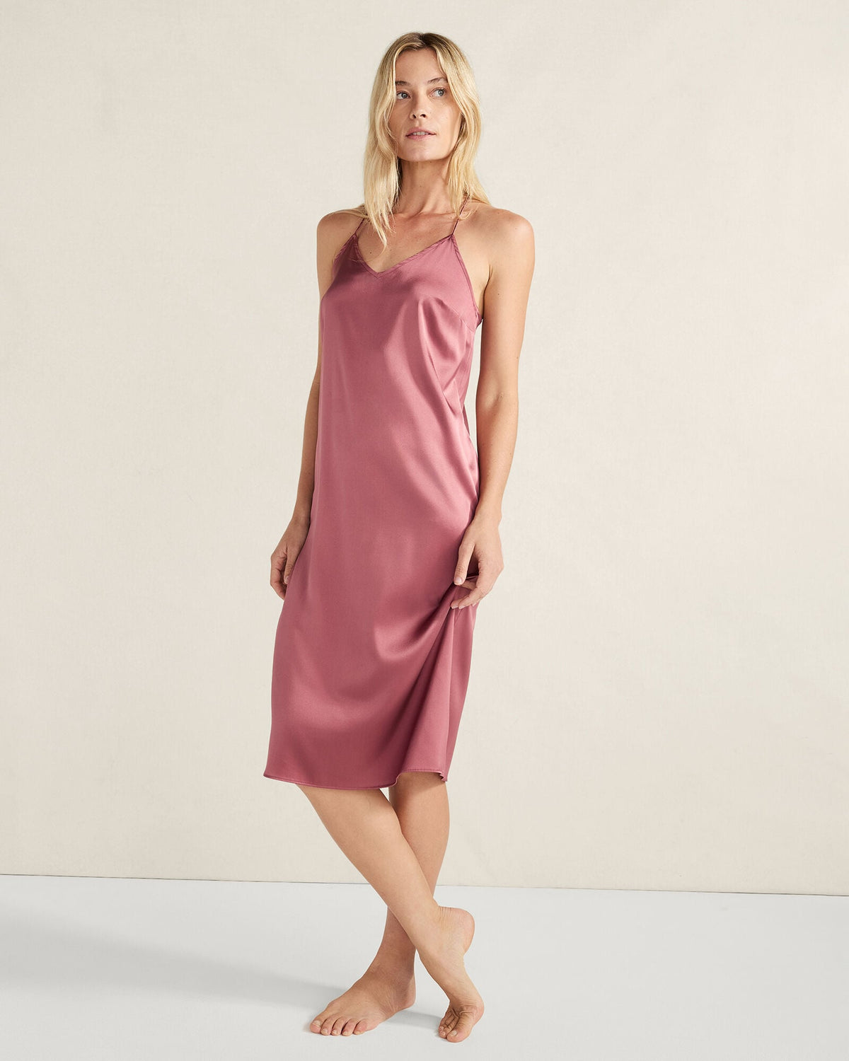 WASHABLE SILK CHEMISE | Talbots