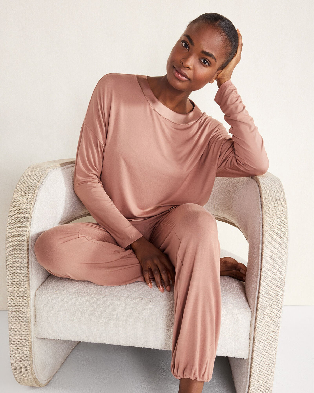 CALM & COOL CINCHED SLEEP TOP | Talbots