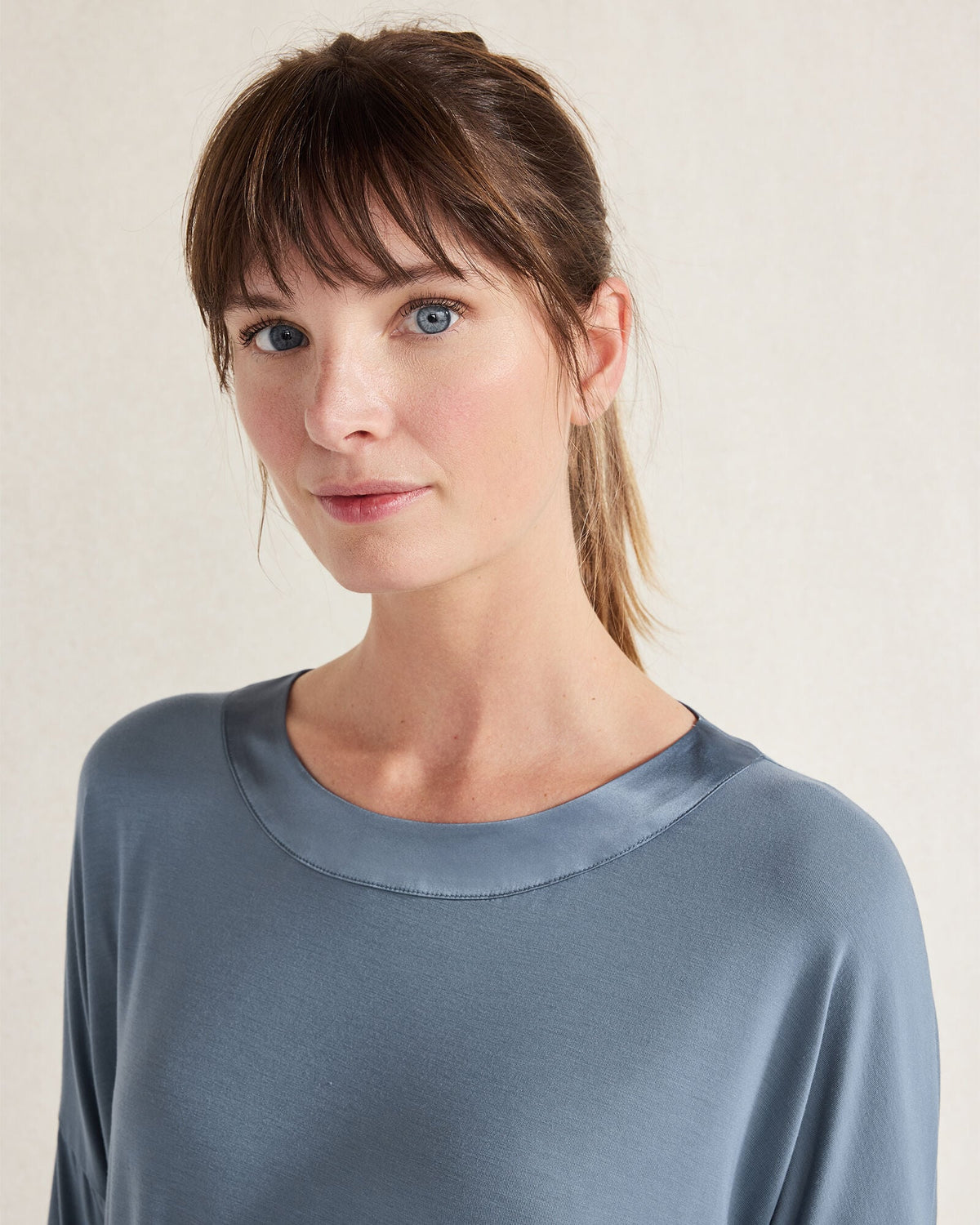 CALM & COOL CINCHED SLEEP TOP | Talbots