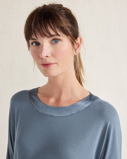 CALM & COOL CINCHED SLEEP TOP | Talbots