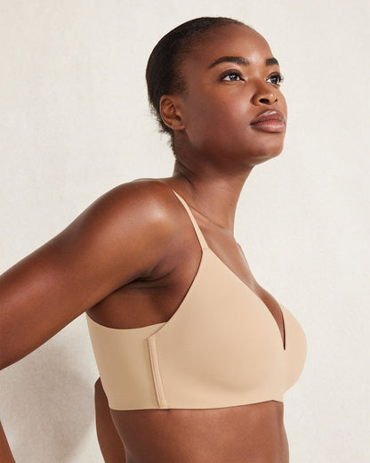 FLAWLESS LIGHTLY-LINED NO-WIRE T-SHIRT BRA | Talbots
