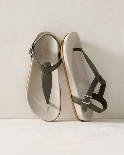 SUEDE THONG SANDALS | Talbots