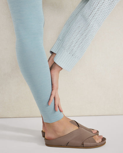LEATHER CRISS-CROSS SANDALS | Talbots