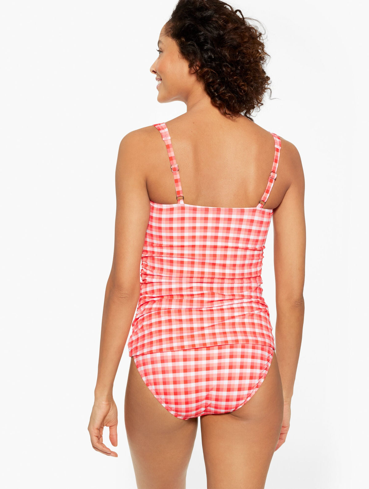MIRACLESUIT® CABANA TANKINI - PICNIC PLAID | Talbots