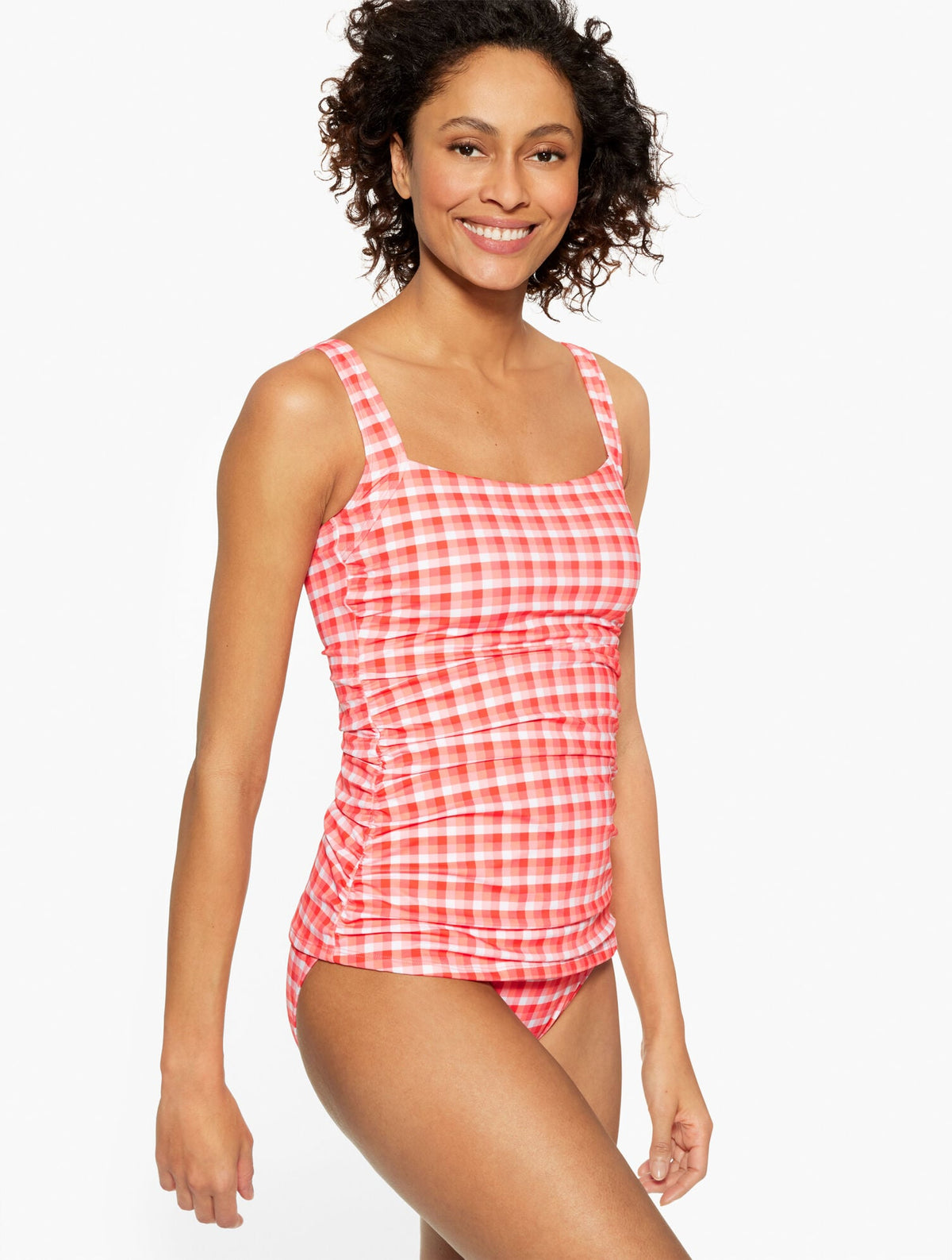 MIRACLESUIT® CABANA TANKINI - PICNIC PLAID | Talbots