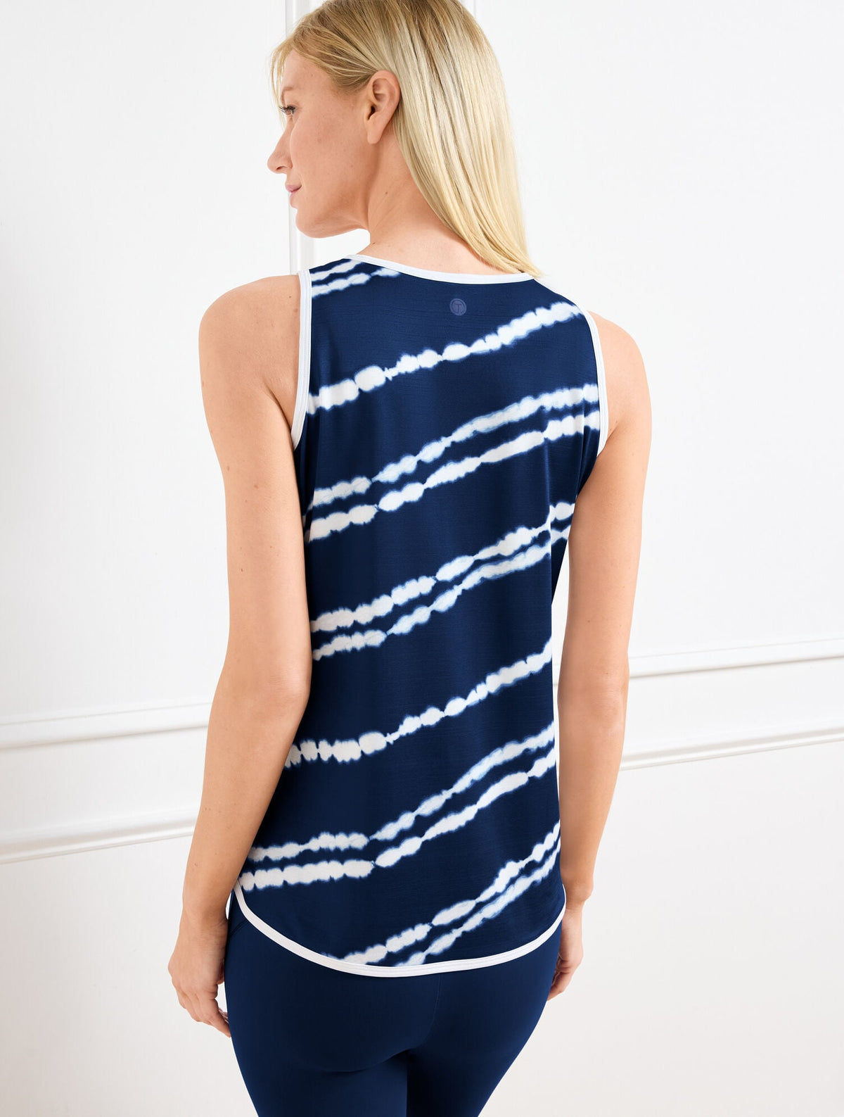 COOL SLUB ACTIVE TANK - AURORA LINES | Talbots