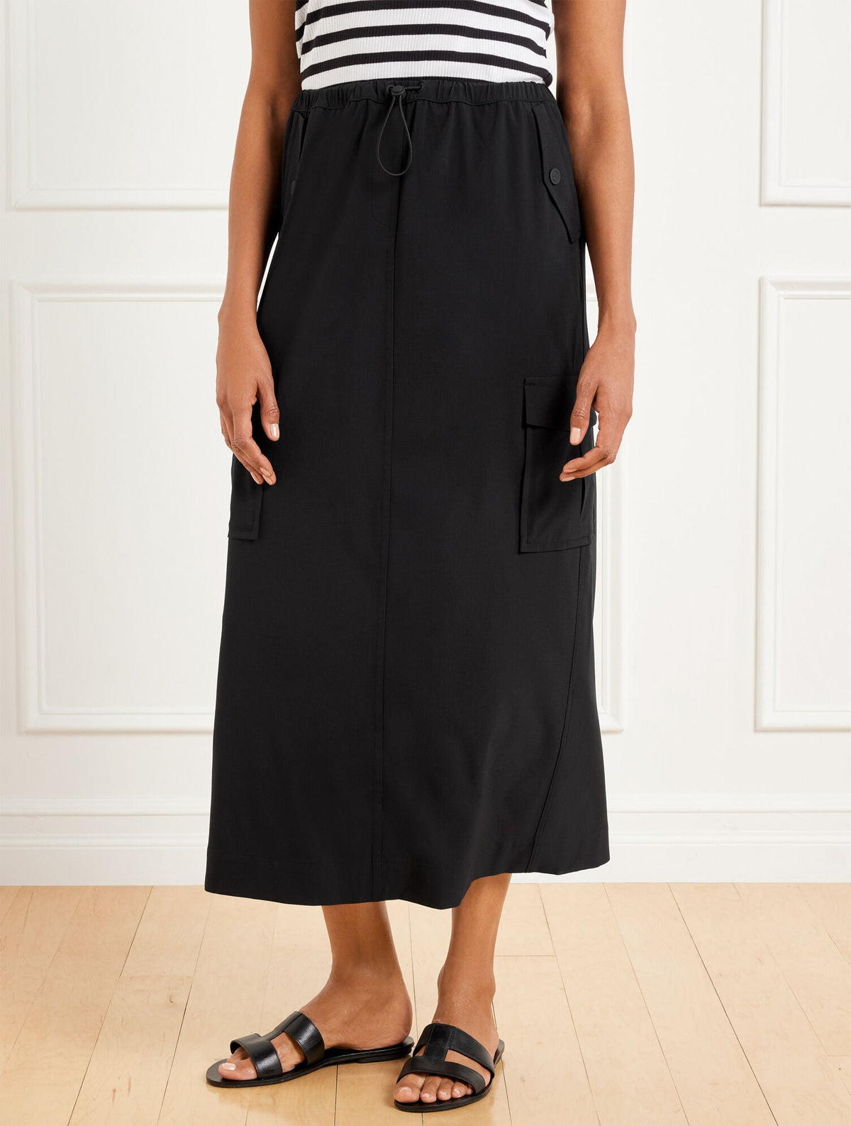 JOURNEY RIPSTOP CARGO MAXI SKIRT | Talbots