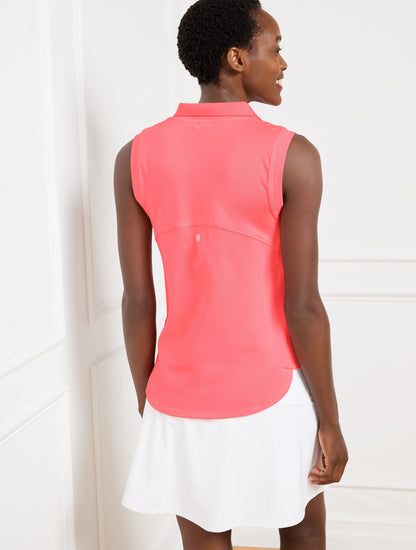 PIQUÉ POLO TANK | Talbots